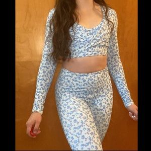 ADORABLE THREE PIECE BOANDTEE WORKOUT SET NEW WITH TAGS!!!